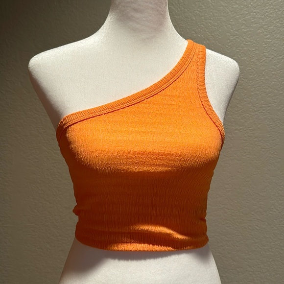 Pack of 3 XS one shoulder crop tops - Picture 2 of 6